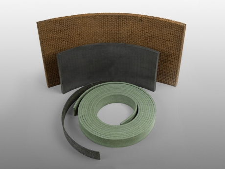 Friction material roll